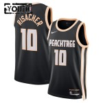 Maillot NBA Atlanta Hawks Zaccharie Risacher Nike 2025-26 City Edition Noir Swingman - Enfant
